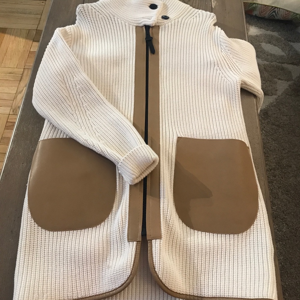 NWOT Coach sweater coat